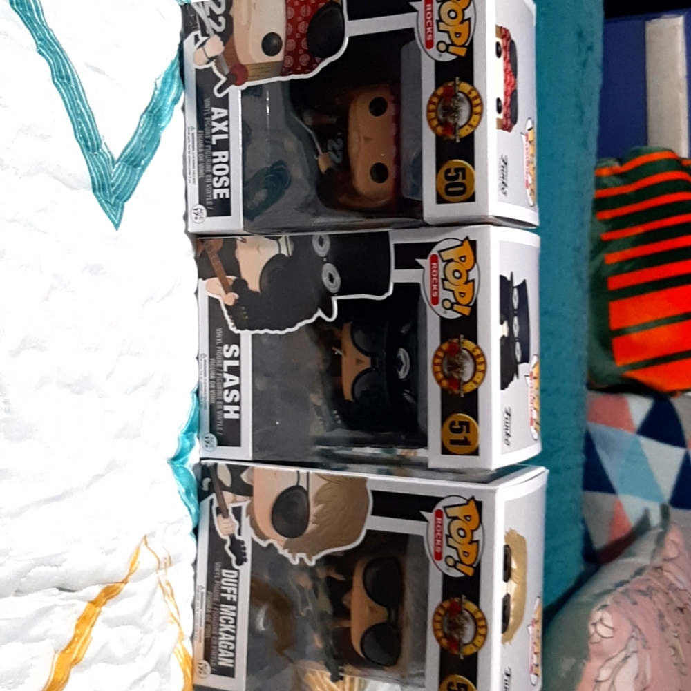 Guns n roses set of 3 funko